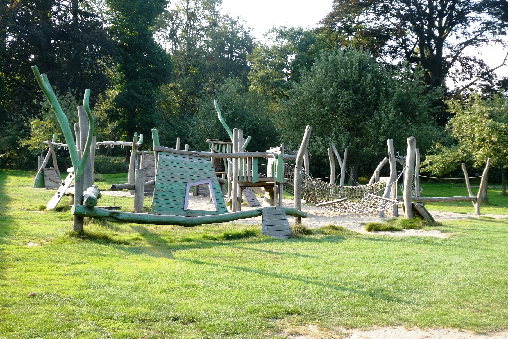 Ein neuer Spielplatz
